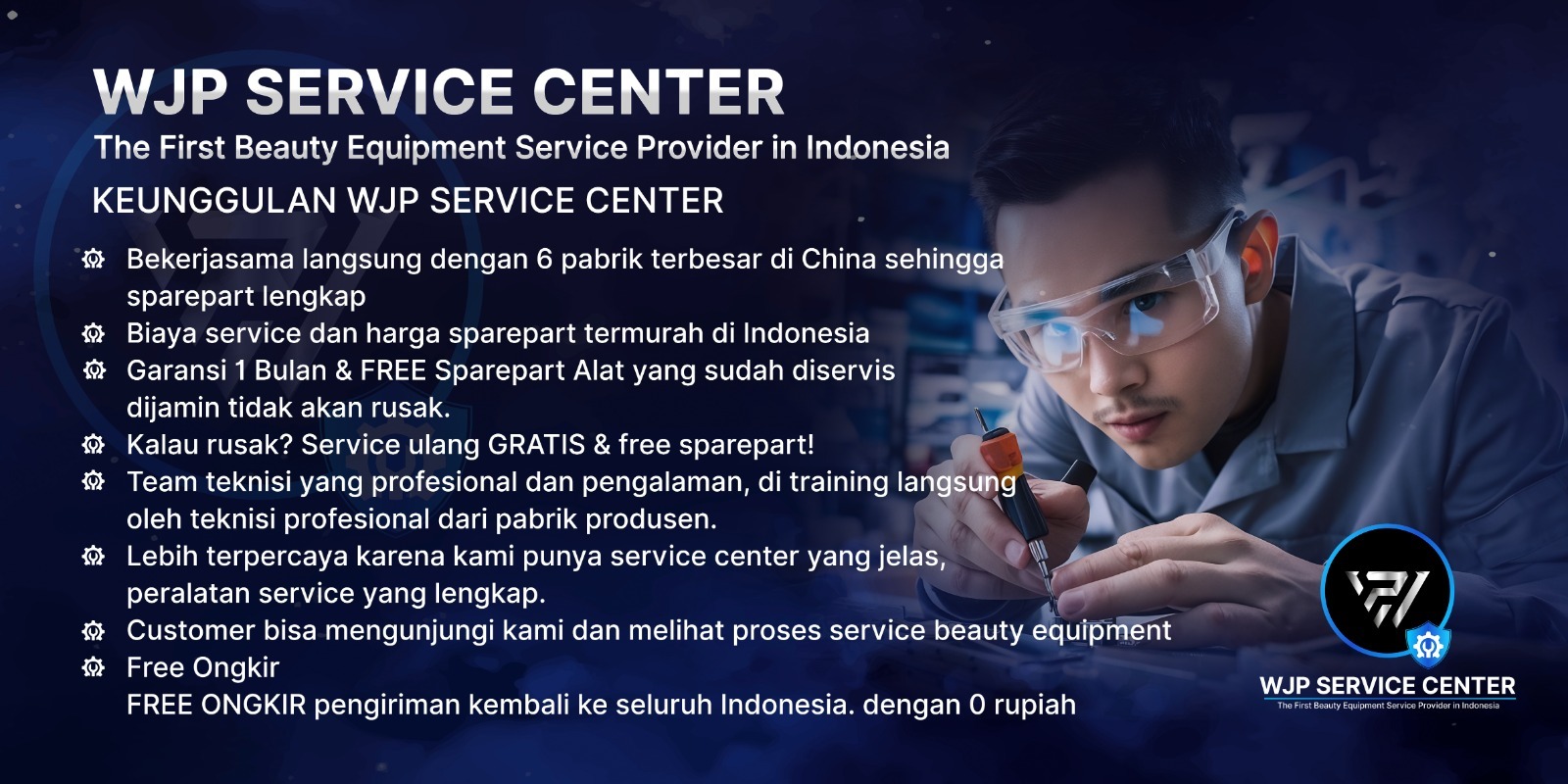 service alat klinik kecantikan